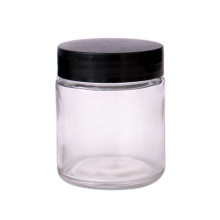 Free sample  glass candle container clear white jar1oz 2oz 4oz 8oz 16oz 32oz